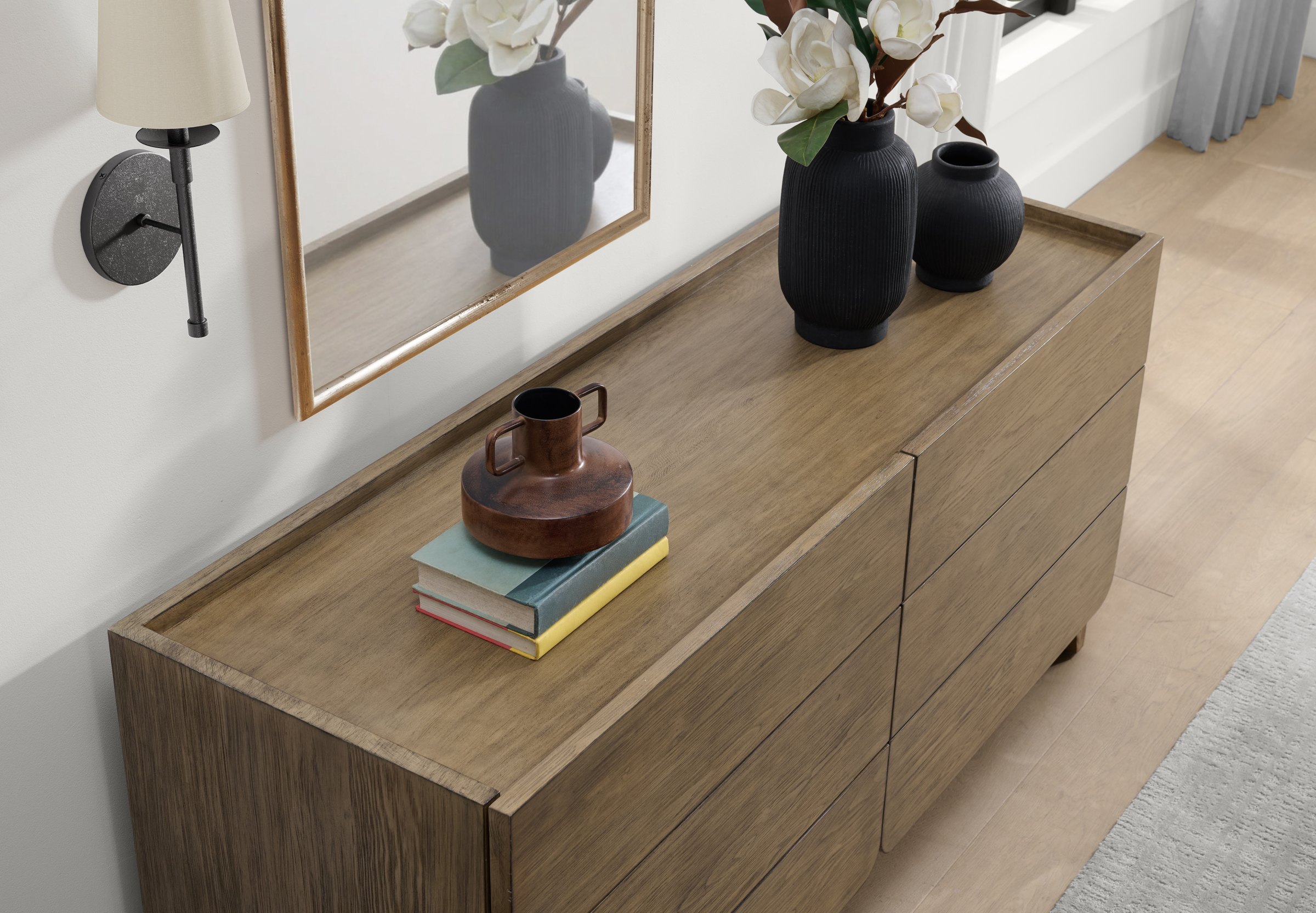 Dune Contour Bedroom Set made with Canadian Western Hemlock — view 12