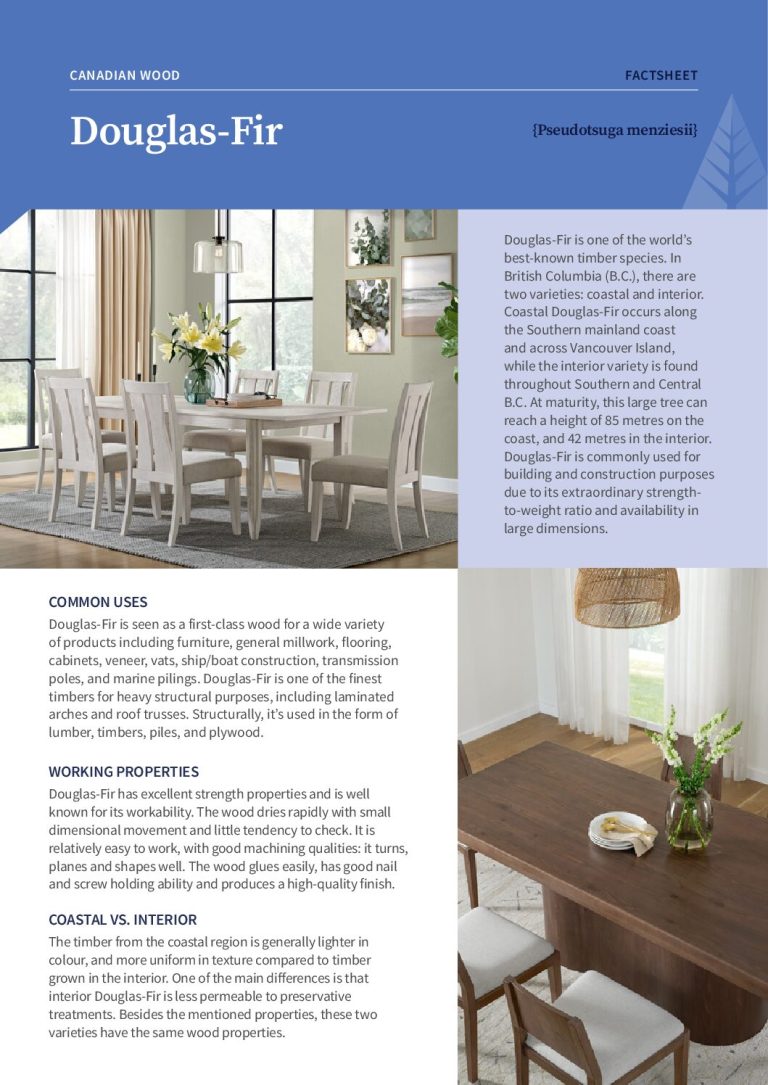 Douglas-Fir Factsheet Cover